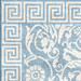 Greek Floral Vines Blue